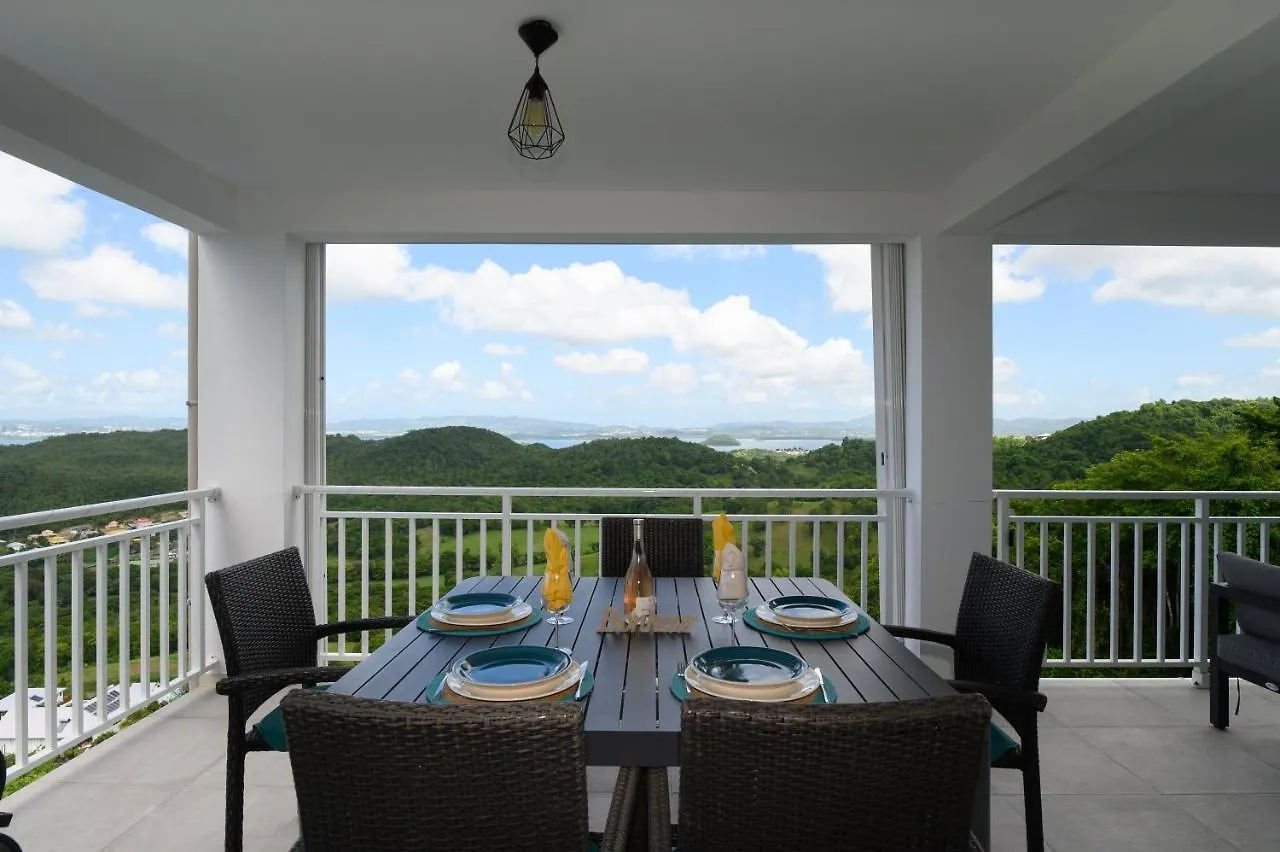Villa Edina , Exceptionnel Aux Trois Ilets,T3 Vue Incroyable Sur Fdf Les Trois-Ilets 0*,